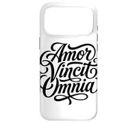 Custodia per iPhone 17 Pro Max Amor Vincit Omnia L'amore conquista tutti i giorni di San Valentino