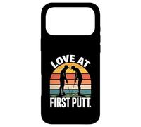Custodia per iPhone 17 Pro Max Amore al primo Putt Golf Romance