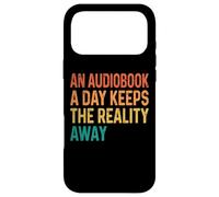 Custodia per iPhone 17 Pro Max An Audiobook A Day Keeps The Reality Away