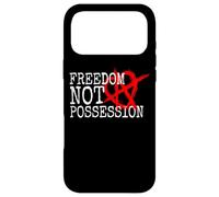 Custodia per iPhone 17 Pro Max Anarchia relazionale Freedom Not Possession Poliamore
