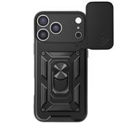 Custodia per iPhone 17 Pro Max Anello Rotante Magnetico e Copriobiettivo