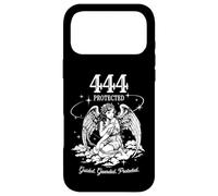 Custodia per iPhone 17 Pro Max Angelcore Etereo Protetto Numero 444 Estetica Angelcore