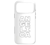 Custodia per iPhone 17 Pro Max ANGELICA Personalized Retro Girls Custom ANGELICA Name