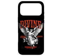 Custodia per iPhone 17 Pro Max Angelo Divino Celeste Streetwear Bibbia Angelic Heaven