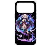 Custodia per iPhone 17 Pro Max Anime Demon Girl Japanese Aesthetic Waifu Kawaii Otaku Art