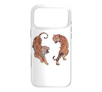 Custodia per iPhone 17 Pro Max Anno della Tigre Felice Anno Nuovo Cinese Yin Yang Tigers