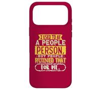 Custodia per iPhone 17 Pro Max Antisociale Non Un Popolo Persona Socialmente Selettivo Introverso