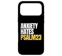 Custodia per iPhone 17 Pro Max Anxiety Hates Psalm 23 Bible Verse to Memorize by Heart