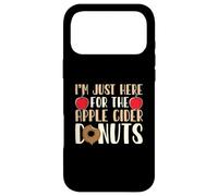 Custodia per iPhone 17 Pro Max Apple Picking Funny I'm Just Here For The Apple Sidro Donuts