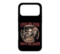 Custodia per iPhone 17 Pro Max Apri la porta Felice Halloween Mostri Trick Treat