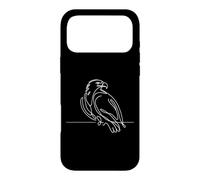 Custodia per iPhone 17 Pro Max Aquila arte lineare Ornitologo