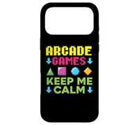 Custodia per iPhone 17 Pro Max Aracde Games Keep Me Calm Videogioco Gaming Gamer