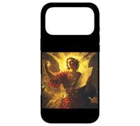 Custodia per iPhone 17 Pro Max Arcangelo Uriel Vintage Cattolico Religioso Angelo