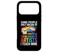 Custodia per iPhone 17 Pro Max Art Teacher Appreciation I Teach Mine Colorful Paint