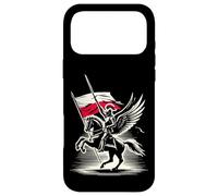 Custodia per iPhone 17 Pro Max Arte della battaglia polacca del guerriero ussaro alato polacco