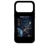 Custodia per iPhone 17 Pro Max Artemis 2 Mappa del percorso SLS Rocket Launch Mission To The Moon