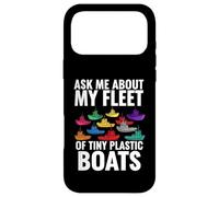 Custodia per iPhone 17 Pro Max Ask Me About My Fleet Of Tiny Plastic Boats 3D Printing Fun