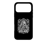 Custodia per iPhone 17 Pro Max Aslaug Figlia della leggenda Scudo vichingo nubile rune