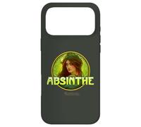 Custodia per iPhone 17 Pro Max Assenzio Bevitore Fata Verde Art Nouveau Stile Assenzio