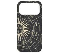 Custodia per iPhone 17 Pro Max Astrology Astronomy Zodiac Signs and Eclipse Design