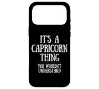 Custodia per iPhone 17 Pro Max Astrology Zodiac A Capricorn Thing You Wouldn't Understand