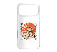 Custodia per iPhone 17 Pro Max Astronauta giapponese Cosmic Wanderer Space Cat
