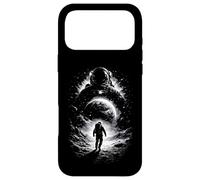 Custodia per iPhone 17 Pro Max Astronauta Space Explorer Lunar Surface Cosmic Journey