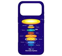 Custodia per iPhone 17 Pro Max Astronomia Scienza Spaziale Planetario Terra Piana Sistema Solare