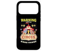 Custodia per iPhone 17 Pro Max Attenzione, oggi qui c'è il circo, festa di compleanno