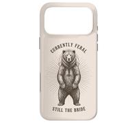 Custodia per iPhone 17 Pro Max Attualmente Feral Ancora The Bride Bear Bachelorette