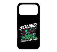 Custodia per iPhone 17 Pro Max Audio Engineer Sound Check Never Ends Live Crew Graphic