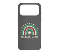 Custodia per iPhone 17 Pro Max Augusta Sicilia, Italia Bel Arcobaleno Design