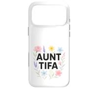Custodia per iPhone 17 Pro Max Aunt Tifa Floral Resistance Protest Resist Fascism No Kings