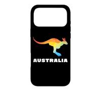 Custodia per iPhone 17 Pro Max Australia Canguro Colorato Geometrico Patriottico Expatriate