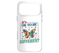Custodia per iPhone 17 Pro Max Autism It's OK To Be Different Butterfly Puzzle Kid Teacher