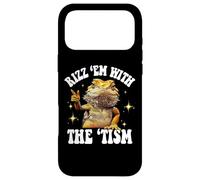Custodia per iPhone 17 Pro Max Autistic Rizz Em 'Tism Tiny Dinosaur Bearded Dragon Lover