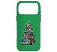Custodia per iPhone 17 Pro Max Auto Madness Albero di Natale! Classic Muscle Cars e Hotrods