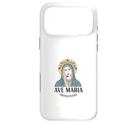 Custodia per iPhone 17 Pro Max Ave Maria Gratia Plena, latina per Piena di Grazia