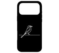 Custodia per iPhone 17 Pro Max Averla arte lineare Ornitologo