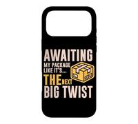 Custodia per iPhone 17 Pro Max AWAITING MY PACKAGE LIKE IT S THE NEXT BIG TWIST