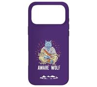 Custodia per iPhone 17 Pro Max AWARE WOLF - Divertente gioco di parole per meditazione dei lupi