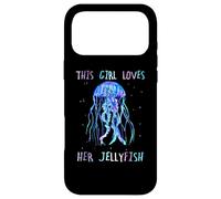 Custodia per iPhone 17 Pro Max Awesome Cute UnderWater This Girl loves her JellyFish
