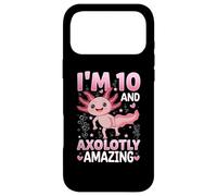 Custodia per iPhone 17 Pro Max Axolotl 10th Birthday Party - I Am 10 and Axolotly Amazing