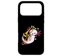 Custodia per iPhone 17 Pro Max Axolotl - Trombone da gioco per bambini
