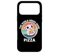 Custodia per iPhone 17 Pro Max Axolotl vintage Il mondo ha bisogno di più amante della pizza