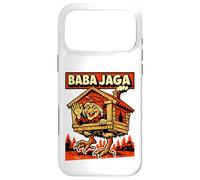 Custodia per iPhone 17 Pro Max Baba Jaga - Gambe di pollo della casa della foresta del folklore della strega slava