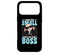 Custodia per iPhone 17 Pro Max Baby Boss «Posso essere piccolo ma sono il capo» Like a Boss Kids