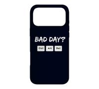 Custodia per iPhone 17 Pro Max Bad Day? Ctrl Alt Del Riavvia il tuo sistema Umorismo sarcastico
