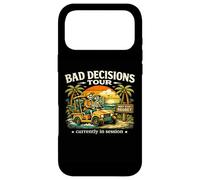 Custodia per iPhone 17 Pro Max Bad Decisions Tour: Skeleton Beach Vacation, divertente umorismo oscuro