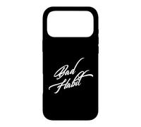 Custodia per iPhone 17 Pro Max Bad Habit Funny Slogan Saying